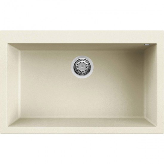 Νεροχύτης κουζίνας QUADRA 130 Bianco Antico 62 ELLECI 79x50cm Νεροχύτης κουζίνας QUADRA 130 Bianco Antico 62 ELLECI 79x50cm
