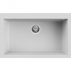 Νεροχύτης κουζίνας QUADRA 130 Bianco 68 ELLECI 79x50cm Νεροχύτης κουζίνας QUADRA 130 Bianco 68 ELLECI 79x50cm
