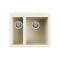 Νεροχύτης κουζίνας QUADRA 150 Bianco Antico 62 ELLECI 59x50cm