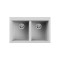 Νεροχύτης κουζίνας QUADRA 350 Aluminiu 79 ELLECI 79x50cm