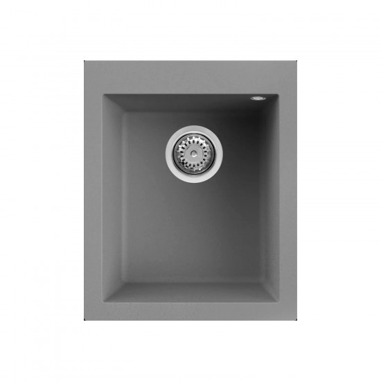 Νεροχύτης κουζίνας QUADRA 100 Titanium 73 ELLECI 41x50cm Νεροχύτης κουζίνας QUADRA 100 Titanium 73 ELLECI 41x50cm