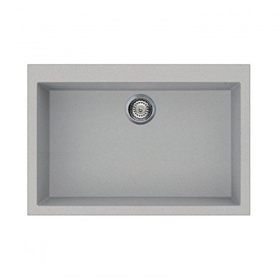 Νεροχύτης κουζίνας QUADRA 130 Titanium 73 ELLECI 79x50cm Νεροχύτης κουζίνας QUADRA 130 Titanium 73 ELLECI 79x50cm