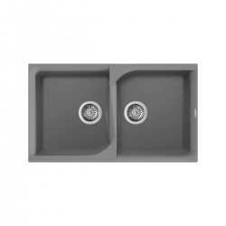 Νεροχύτης κουζίνας EGO 450 Titanium 73 ELLECI 86x50cm Νεροχύτης κουζίνας EGO 450 Titanium 73 ELLECI 86x50cm