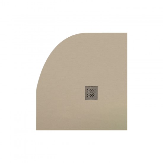 Σετ Ντουζιέρας CLASSIC με Βαλβίδα, Φινίρισμα Beige, Ημικυκλικό