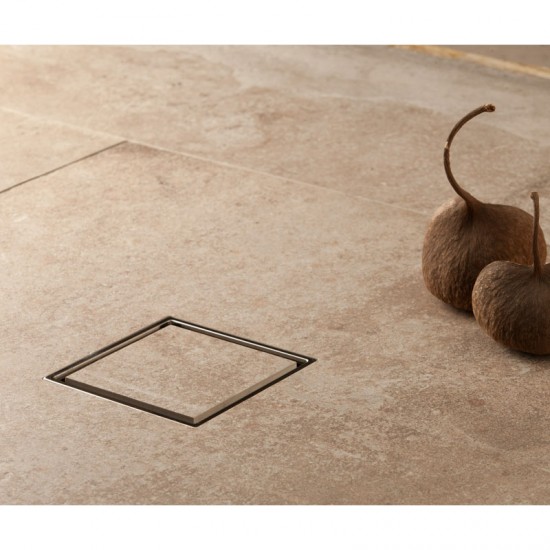 Ανοξείδωτο σιφόνι δαπέδου Confluo CERAMIC DRY 3 PESTAN 10x10cm Ανοξείδωτο σιφόνι δαπέδου Confluo CERAMIC DRY 3 PESTAN 10x10cm