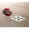 Ανοξείδωτο σιφόνι δαπέδου Confluo SQUARE 4 PESTAN 15x15cm