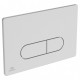Πλακέτα Χειρισμού Ideal Standard ProSys Oleas M1 R0115JG Χρωμέ Ματ Διπλή Πλακέτα Χειρισμού Ideal Standard ProSys Oleas M1 R0115JG Χρωμέ Ματ Διπλή