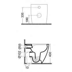 Μπαταρία Νιπτήρος Αναμεικτική Eveberg Abacus Χρυσό Ματ Μπαταρία Νιπτήρος Αναμεικτική Eveberg Abacus Χρυσό Ματ