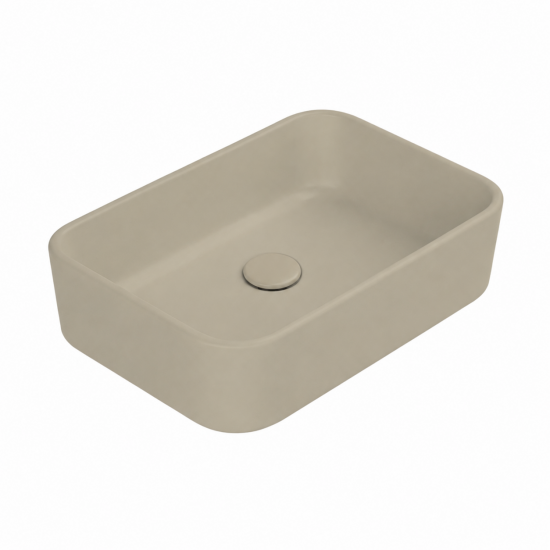 Επικαθήμενος Νιπτήρας Πορσελάνης 50x36,5 cm Cerastyle Hera 078208-97 Cappuccino Ματ (Μπεζ) Επικαθήμενος Νιπτήρας Πορσελάνης 50x36,5 cm Cerastyle Hera 078208-97 Cappuccino Ματ (Μπεζ)