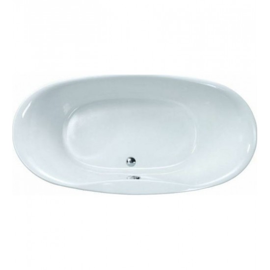Μπανιέρα Ακρυλική Sylvia 543 Sanitec 180x90x60cm Μπανιέρα Ακρυλική Sylvia 543 Sanitec 180x90x60cm
