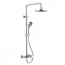 Στήλη Ντους 3 Εξόδων με Μπαταρία Karag Artemis SO551B Satinato