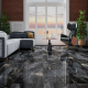 Πλακάκι Asterix Black Glossy 60×120 Γυαλιστερό Μάυρο