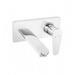 Εντοιχιζόμενη Μπαταρία Νιπτήρα Ferro Algeo BAG3PA22 Ασημί