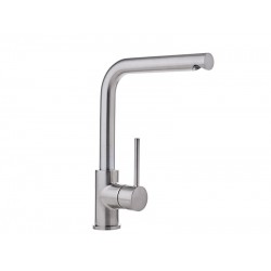 Μπαταρία Κουζίνας Πάγκου Ψηλή Modea Line 00-02080/BN Brushed Nickel Με Υψηλό Περιστρεφόμενο Ρουξούνι