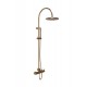 Στήλη Ντουζ Ορειχάλκινη Modea Etna by Viospiral Με Κολώνα 00-02957/BG Brushed Gold