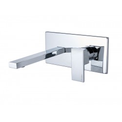 Εντοιχισμένη Μπαταρία Νιπτήρα Αναμεικτική Ορειχάλκινη Modea Pietra 00-06560 Χρωμέ