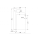 Μπαταρία Νιπτήρος Etna Plus Ψηλή 19x34 Modea 00-07009 Χρωμέ Μπαταρία Νιπτήρος Etna Plus Ψηλή 19x34 Modea 00-07009 Χρωμέ
