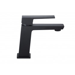 Μπαταρία Νιπτήρα Αναμεικτική Ορειχάλκινη Modea Pietra 00-08001/1B Μαύρη