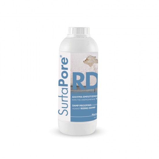 Διάλυμα Εμποτισμού κατά της Υγρασίας Nanophos SurfaPore RD 1 lt Διάλυμα Εμποτισμού κατά της Υγρασίας Nanophos SurfaPore RD 1 lt