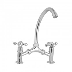 Μπαταρία Νιπτήρος Γέφυρα Brava Retro 26-7403 Viospiral