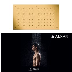 Ορθογώνια Κεφαλή Ντουζ 70x38cm Almar Rectangular Temptation E044088-211