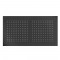 Ορθογώνια Κεφαλή Ντουζ 70x38cm Almar Rectangular Temptation E044088-411 Black brushed