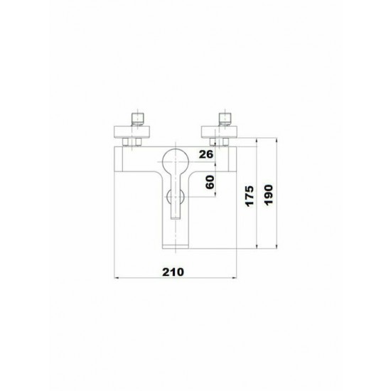 Μπαταρία Λουτρού Orabella Elegance Progressive 10210 Χρωμέ Τετραγωνισμένη Μπαταρία Λουτρού Orabella Elegance Progressive 10210 Χρωμέ Τετραγωνισμένη