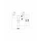 Μπαταρία Λουτρού Orabella Elegance Progressive 10210 Χρωμέ Τετραγωνισμένη Μπαταρία Λουτρού Orabella Elegance Progressive 10210 Χρωμέ Τετραγωνισμένη