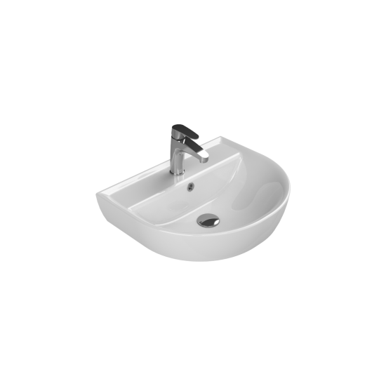 Κρεμαστός Νιπτήρας Πορσελάνης 55x45cm Cerastyle Bella 003300-u Λευκό Κρεμαστός Νιπτήρας Πορσελάνης 55x45cm Cerastyle Bella 003300-u Λευκό