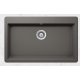 Ένθετος Νεροχύτης 83,8x53cm Schock Cristadur Mono 15090-1442 Silverstone (Γκρι)