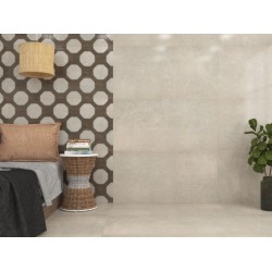 Πλακάκι Arcides Bone Ματ 60Χ120 Μπεζ Ανοιχτό Rettificato 