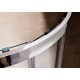 Καμπίνα Ντουζιέρας Ημικυκλική Clear Glass Tema New Line 80Χ80X1,80 με Κρύσταλλο Ασφαλείας με Χρωμέ Πλαίσιο Καμπίνα Ντουζιέρας Ημικυκλική Clear Glass Tema New Line 80Χ80X1,80 με Κρύσταλλο Ασφαλείας με Χρωμέ Πλαίσιο