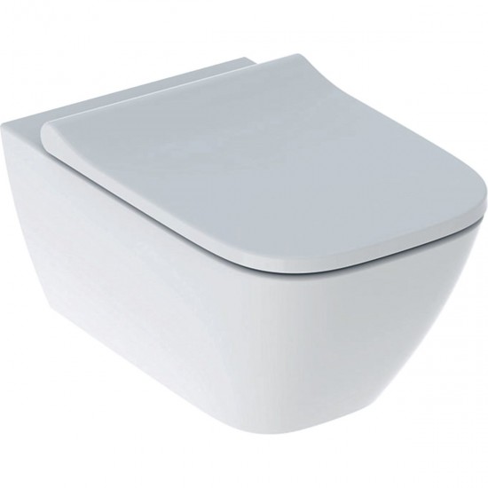Λεκάνη Kρεμαστή Geberit Smyle Square με Kάλυμμα Soft Close 500.208.01.1 Λευκή Λεκάνη Kρεμαστή Geberit Smyle Square με Kάλυμμα Soft Close 500.208.01.1 Λευκή