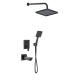 Μπαταρία Εντοιχισμού Duscheline Concealed 3 Way Quart Piano Black DM-2767 Μαύρο Μπαταρία Εντοιχισμού Duscheline Concealed 3 Way Quart Piano Black DM-2767 Μαύρο