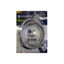 Σπιράλ Τηλεφώνου Ντους Viospiral Vivaflex 175cm 00-751/S Χρωμέ