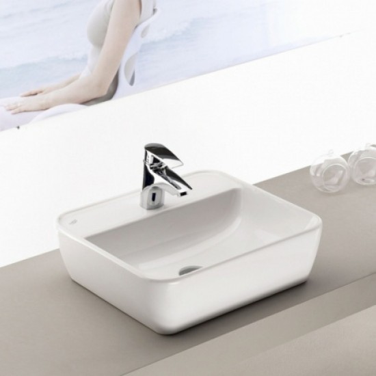 Επικαθήμενος Νιπτήρας Πορσελάνης 46x42cm Cerastyle One 076300-u Λευκό Επικαθήμενος Νιπτήρας Πορσελάνης 46x42cm Cerastyle One 076300-u Λευκό