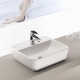 Επικαθήμενος Νιπτήρας Πορσελάνης 46x42cm Cerastyle One 076300-u Λευκό Επικαθήμενος Νιπτήρας Πορσελάνης 46x42cm Cerastyle One 076300-u Λευκό
