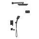 Μπαταρία Εντοιχισμού Duscheline Concealed 3 Way Pera Mat Black DM-2775 Μαύρο Μπαταρία Εντοιχισμού Duscheline Concealed 3 Way Pera Mat Black DM-2775 Μαύρο