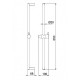 Βέργα Ντους Με Βάση Τηλεφώνου La Torre Easy E087024-100 Χρωμέ Βέργα Ντους Με Βάση Τηλεφώνου La Torre Easy E087024-100 Χρωμέ