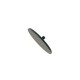 Ανοξείδωτος κώδωνας Ντουζ Modea Slim Φ25cm 00-03126/B Μαύρος