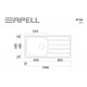 Νεροχύτης Ένθετος Apell Area 8215-110 100x50 Inox Σατινέ Νεροχύτης Ένθετος Apell Area 8215-110 100x50 Inox Σατινέ