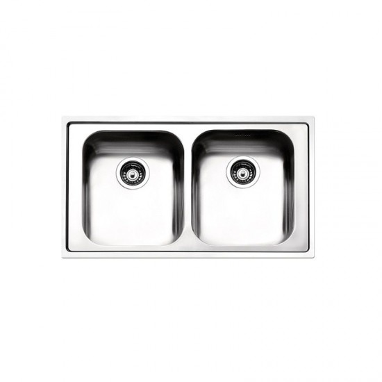 Νεροχύτης Ένθετος Apell Anniversario 8330-112 86x50 Inox Σαγρέ Νεροχύτης Ένθετος Apell Anniversario 8330-112 86x50 Inox Σαγρέ