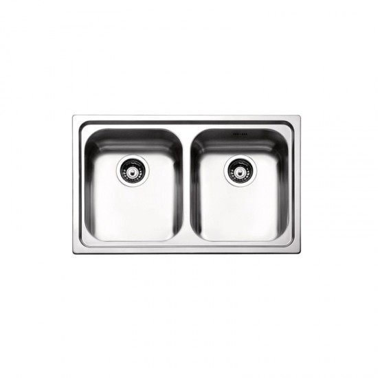 Νεροχύτης Ένθετος Apell Anniversario 8380-112 79x50 Inox Σαγρέ Νεροχύτης Ένθετος Apell Anniversario 8380-112 79x50 Inox Σαγρέ