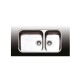 Νεροχύτης Υποκαθήμενος Apell Ferrara 8435-110 84x46 Inox Σατινέ Νεροχύτης Υποκαθήμενος Apell Ferrara 8435-110 84x46 Inox Σατινέ