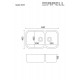Νεροχύτης Υποκαθήμενος Apell Ferrara 8435-110 84x46 Inox Σατινέ Νεροχύτης Υποκαθήμενος Apell Ferrara 8435-110 84x46 Inox Σατινέ