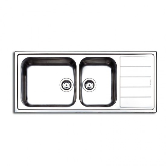 Νεροχύτης Ένθετος Apell Linear 8516-110 116x50 Inox Σατινέ Νεροχύτης Ένθετος Apell Linear 8516-110 116x50 Inox Σατινέ
