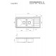 Νεροχύτης Ένθετος Apell Linear 8516-110 116x50 Inox Σατινέ Νεροχύτης Ένθετος Apell Linear 8516-110 116x50 Inox Σατινέ