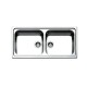 Νεροχύτης Ένθετος Ανοξείδωτος Apell Linear 100Χ50 8540-112 Inox Σαγρέ Νεροχύτης Ένθετος Ανοξείδωτος Apell Linear 100Χ50 8540-112 Inox Σαγρέ