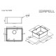 Νεροχύτης Υποκαθήμενος Apell Linear Plus FEM50-110 53.8x43.8 Inox Σατινέ Νεροχύτης Υποκαθήμενος Apell Linear Plus FEM50-110 53.8x43.8 Inox Σατινέ