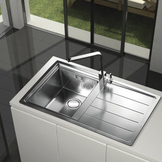 Νεροχύτης Ένθετος Apell Linear Plus LNP1001 R-110 100x50 Inox Σατινέ Νεροχύτης Ένθετος Apell Linear Plus LNP1001 R-110 100x50 Inox Σατινέ
